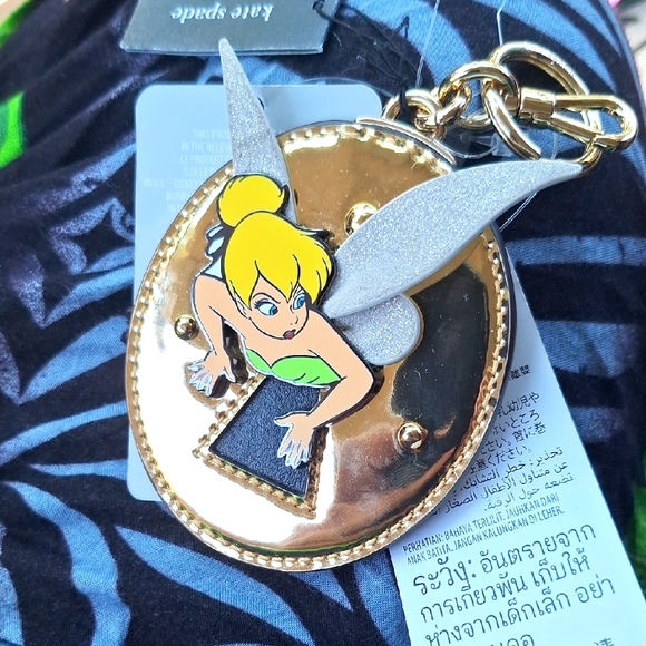 Kate Spade 3D Tinkerbell Keyhole Bag Charm - Picture 1 of 2